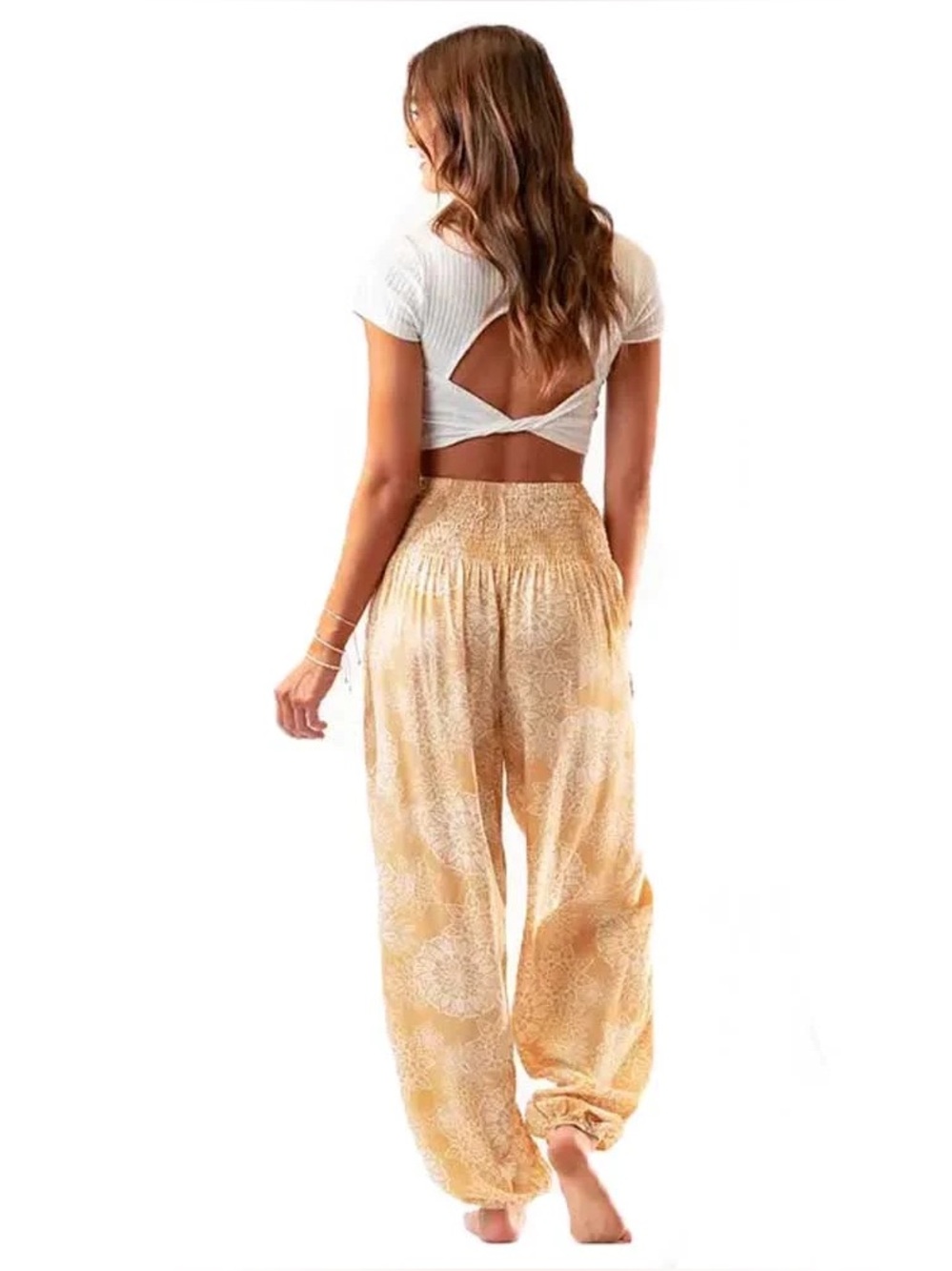 🌙Lotus & Luna Mandala Harem Super Soft Pants